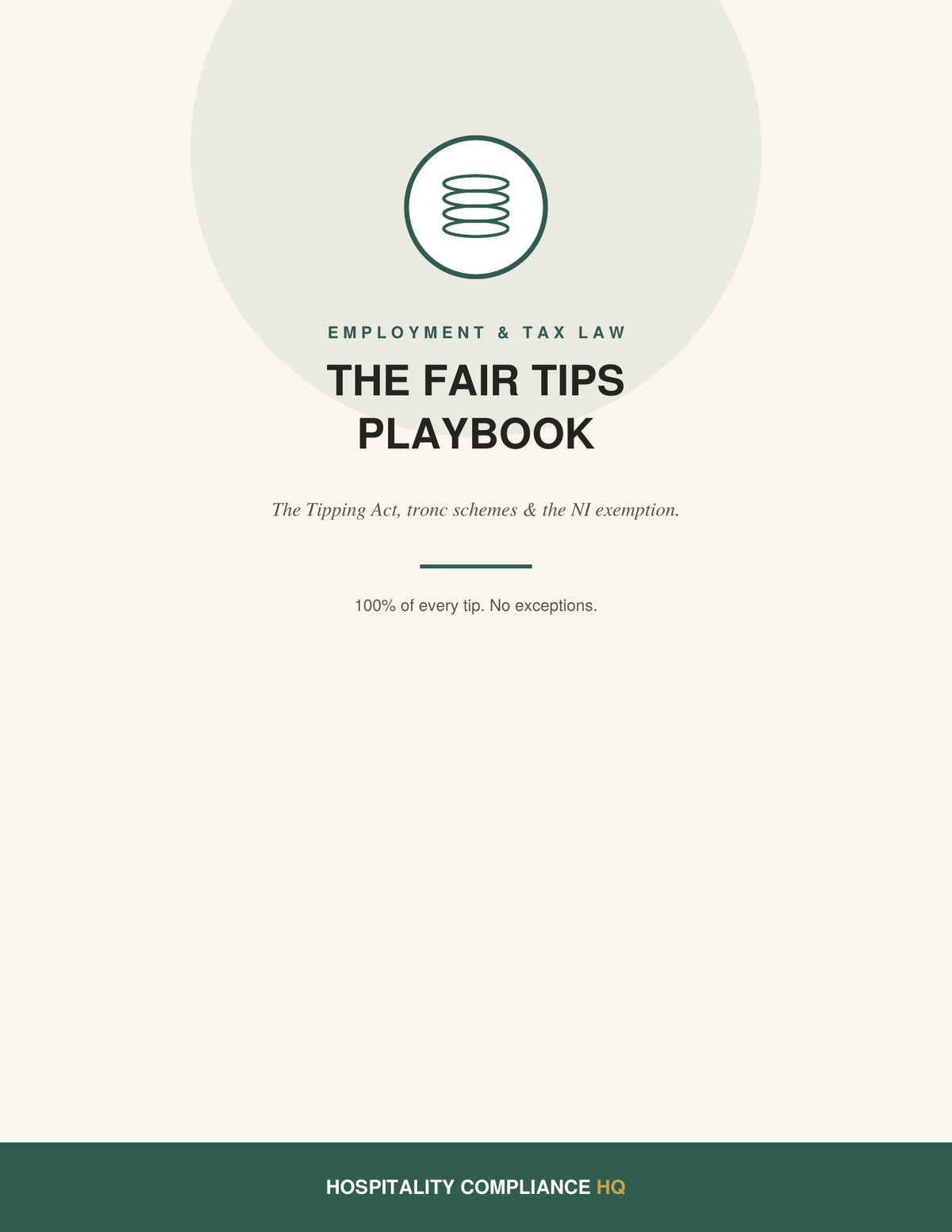 5. THE FAIR TIPS PLAYBOOK
