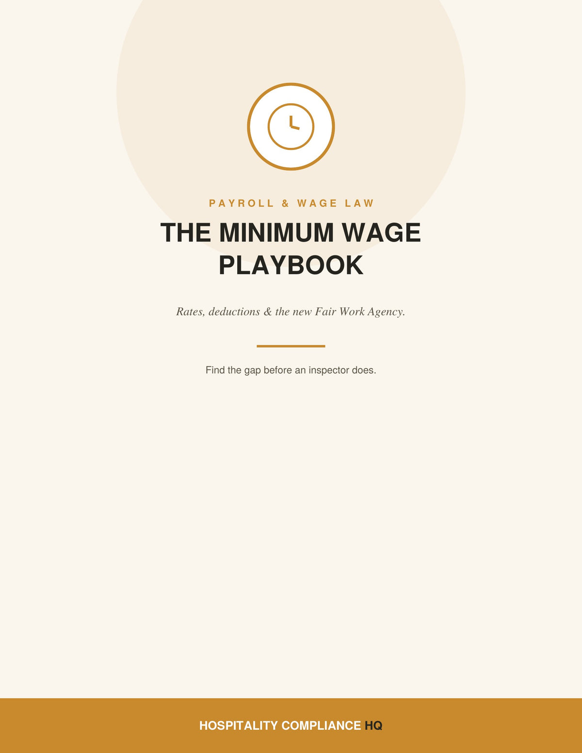 6. THE MINIMUM WAGE PLAYBOOK