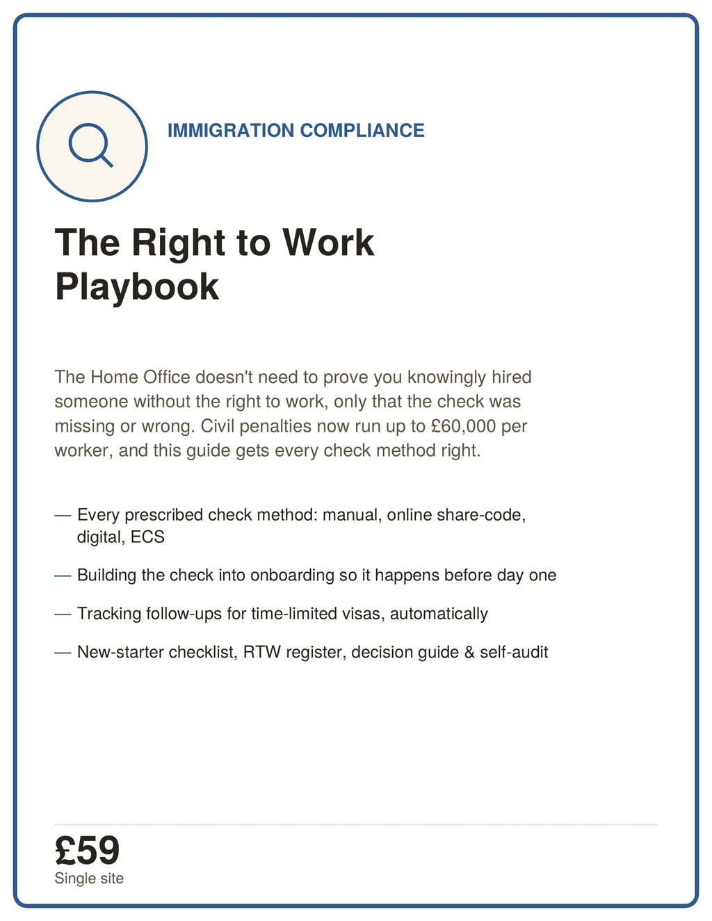 2. THE RIGHT TO WORK PLAYBOOK