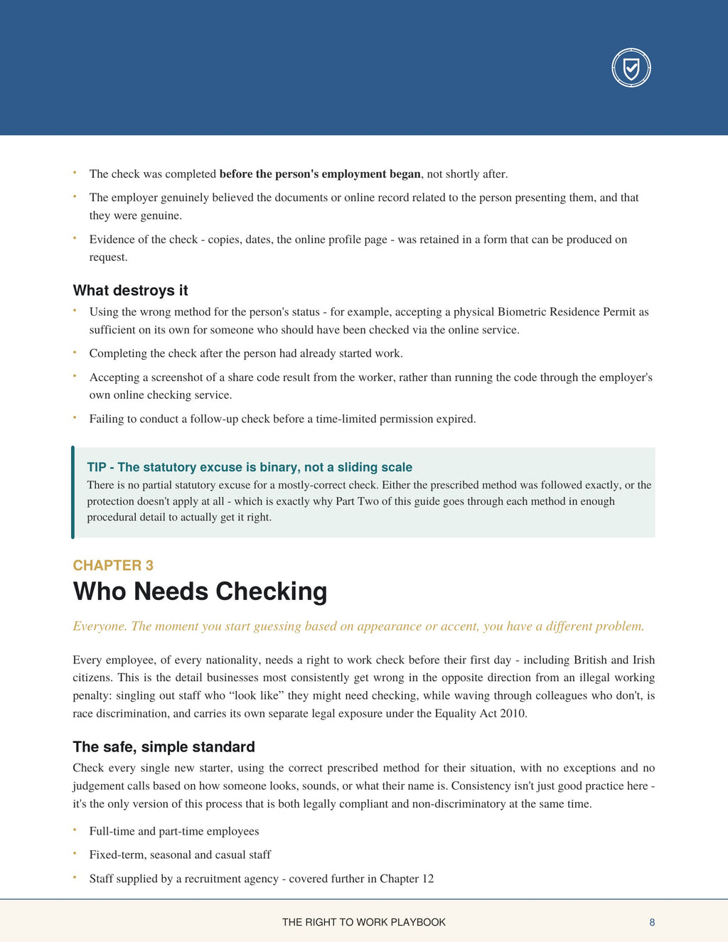 2. THE RIGHT TO WORK PLAYBOOK