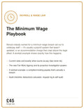 6. THE MINIMUM WAGE PLAYBOOK