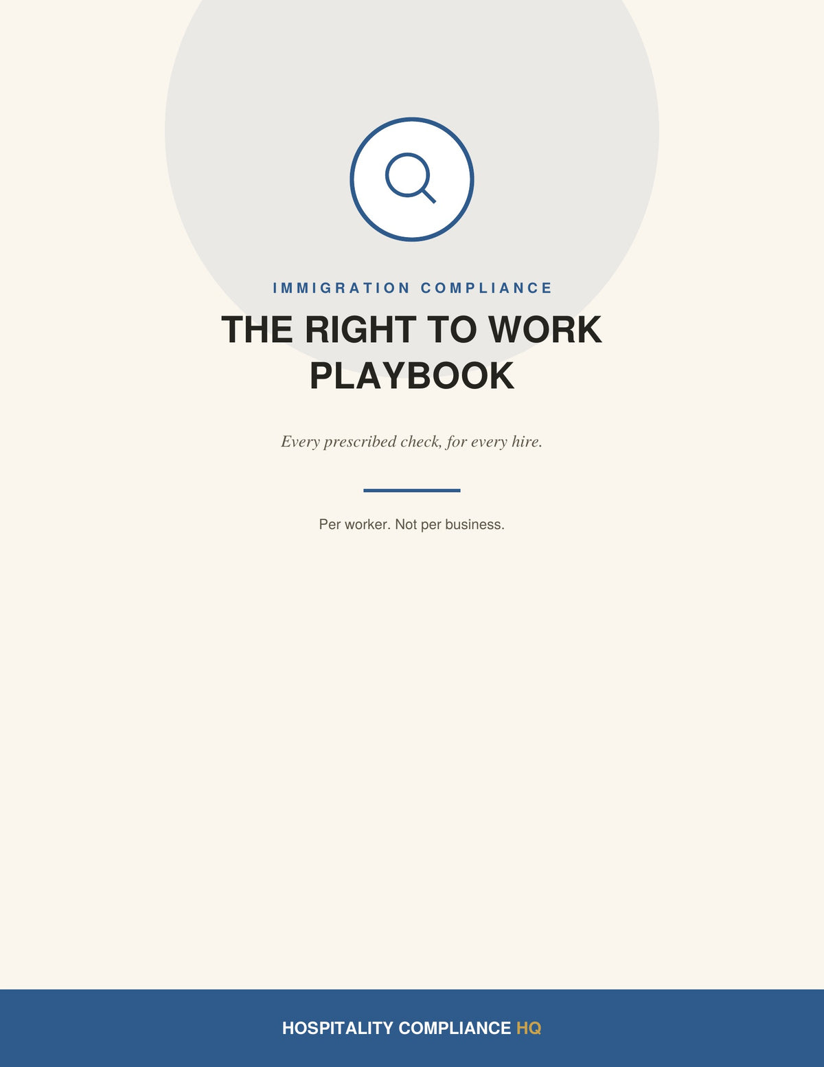 2. THE RIGHT TO WORK PLAYBOOK